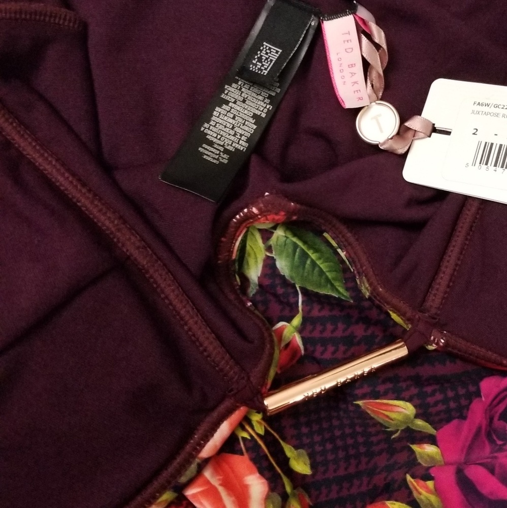 🚫SOLD🚫NWT TED BAKER ONE PIECE SWIMSUIT - Picture 7 of 7